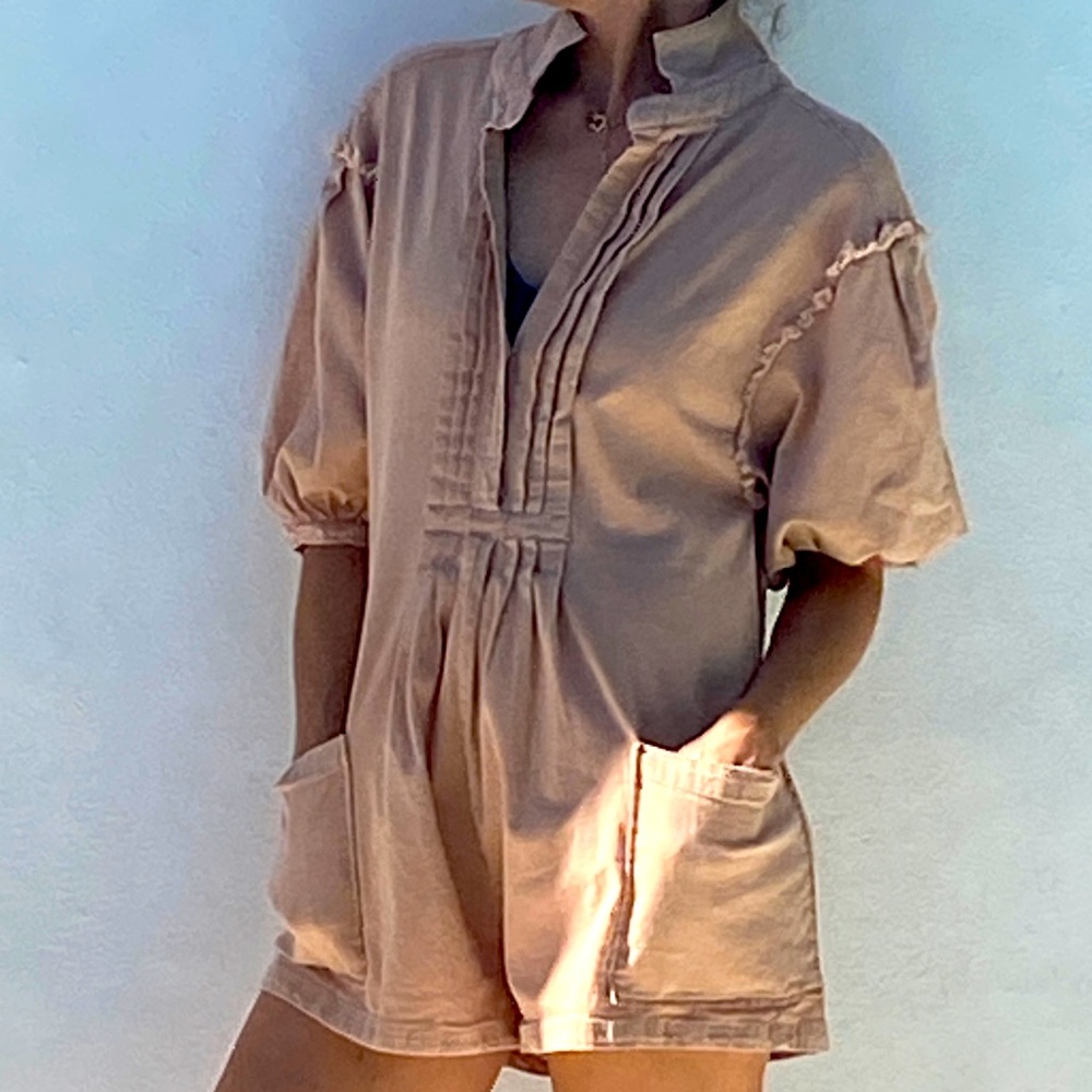 Short jumpsuit - Picture 1 of 6